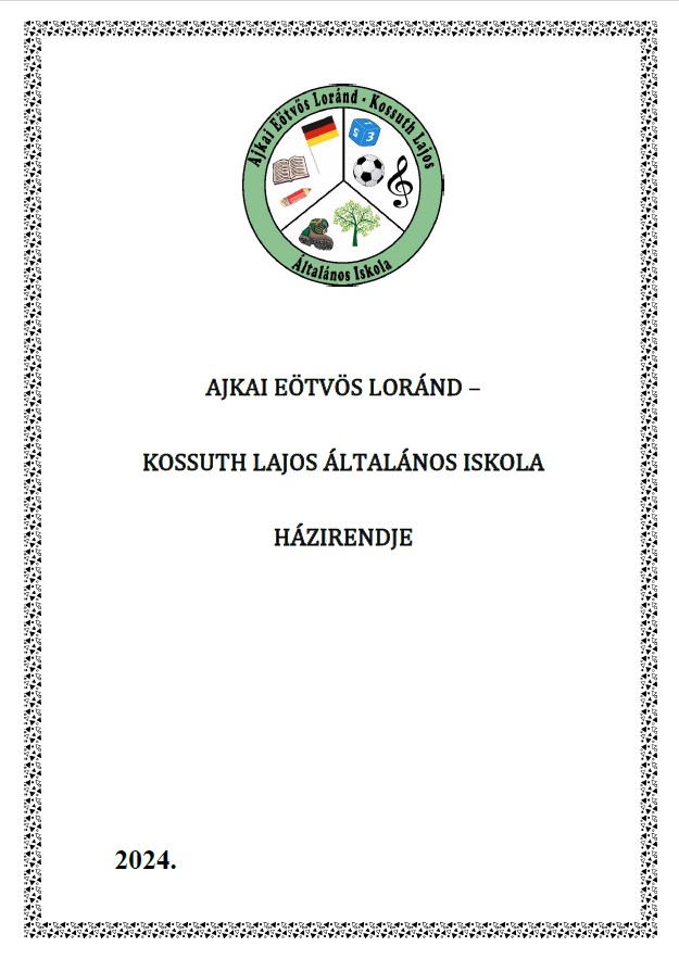 Házirendünk pdf-je